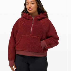 NWT Lululemon Scuba Oversized Sherpa 1/2 Zip